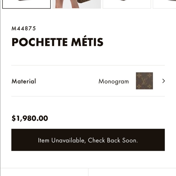 NWT Louis Vuitton Pochette Métis Monogram - Picture 11 of 11